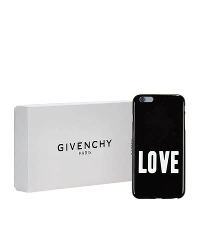 original givenchy iphone 6 case|Givenchy Black Plastic Logo Print iPhone 6 Case .